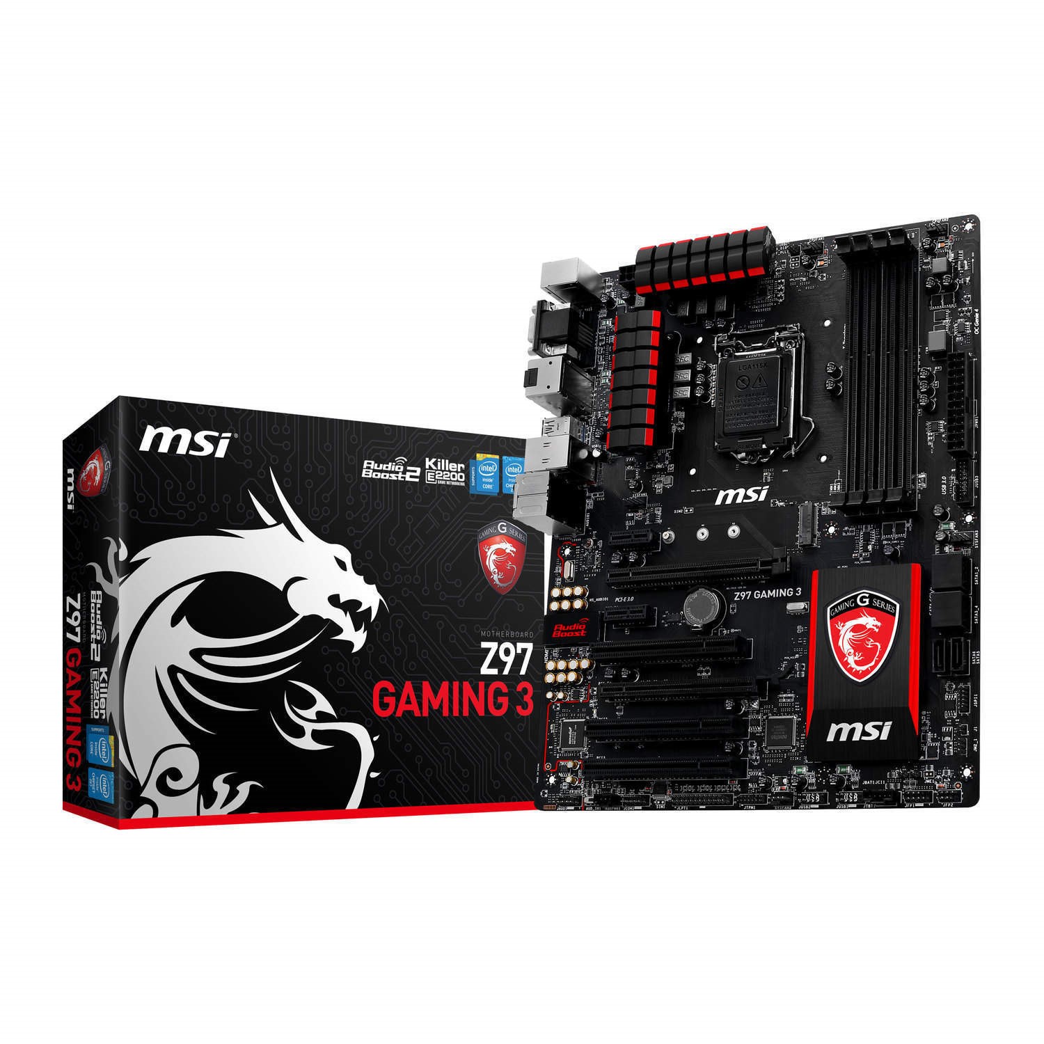 MSI Intel LGA1150 Z97 Gaming DDR3 ATX Motherboard - Laptops Direct